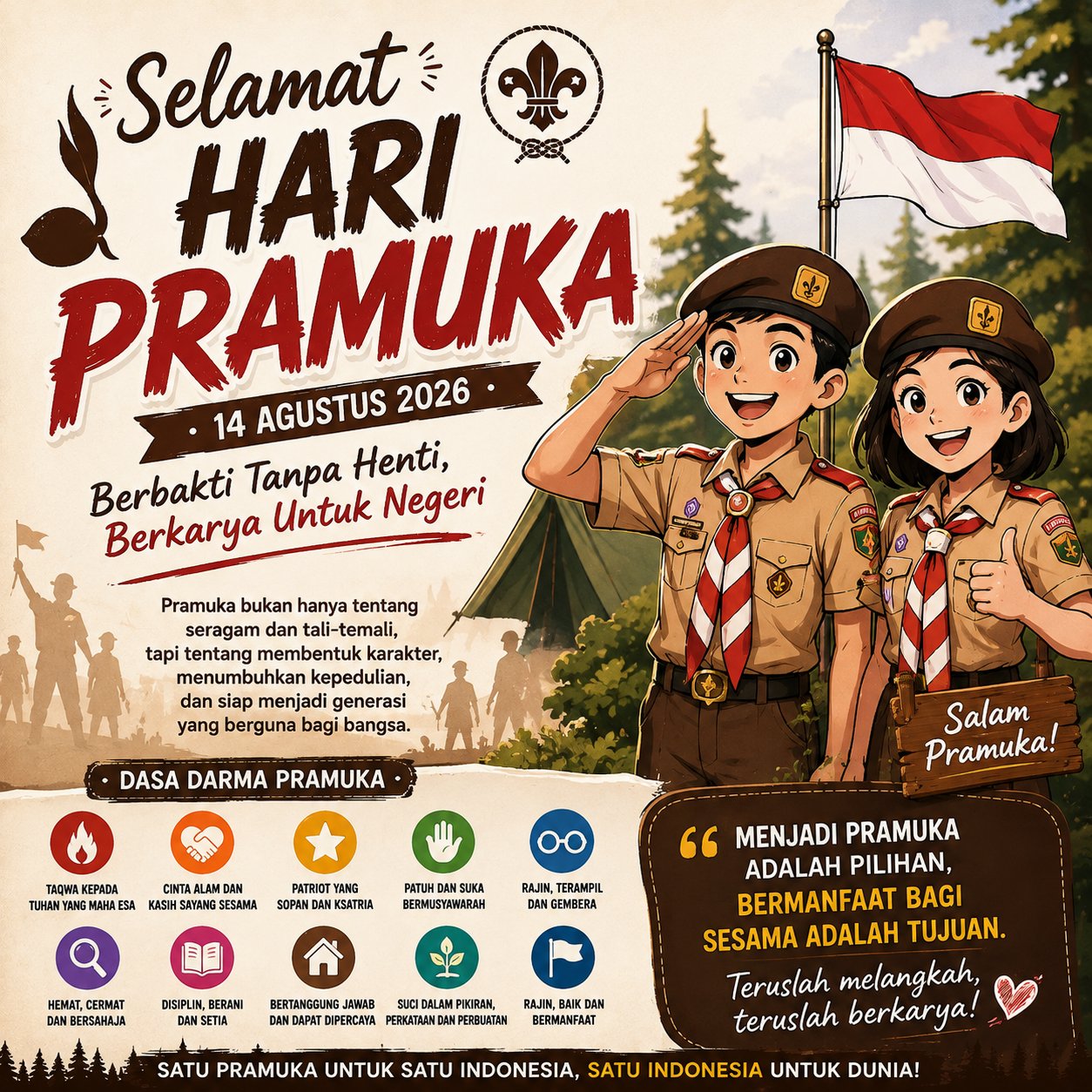 Selamat Hari Pramuka