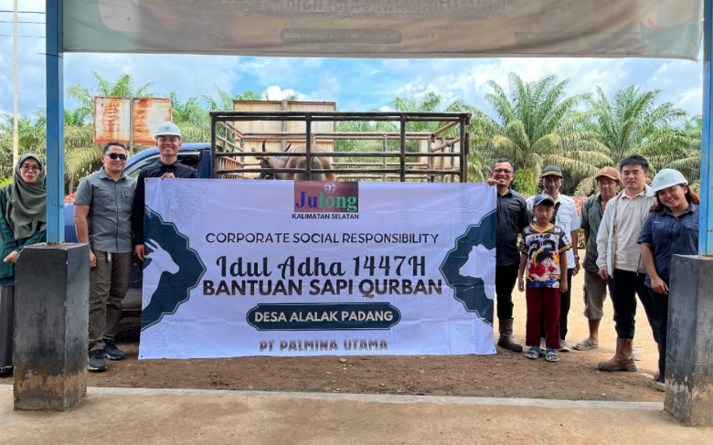 PT Palmina Utama dan PT PBB lanjutkan tradisi berbagi di Hari Raya Idul Adha