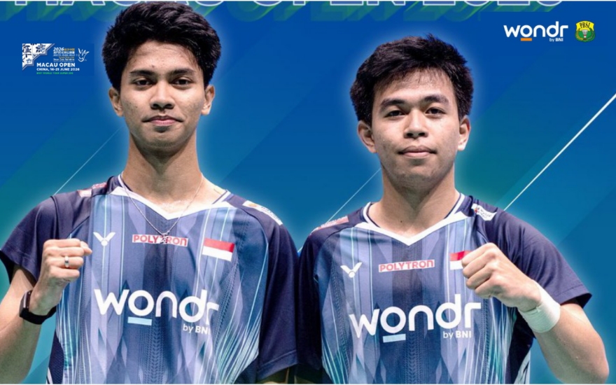 Macau Open 2026: China dan Korsel dominasi, Ganda Putra sumbang satu medali Perak