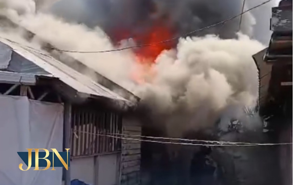 Api Melanda Desa Labuan Tabu, 7 keluarga terdampak tanpa korban jiwa