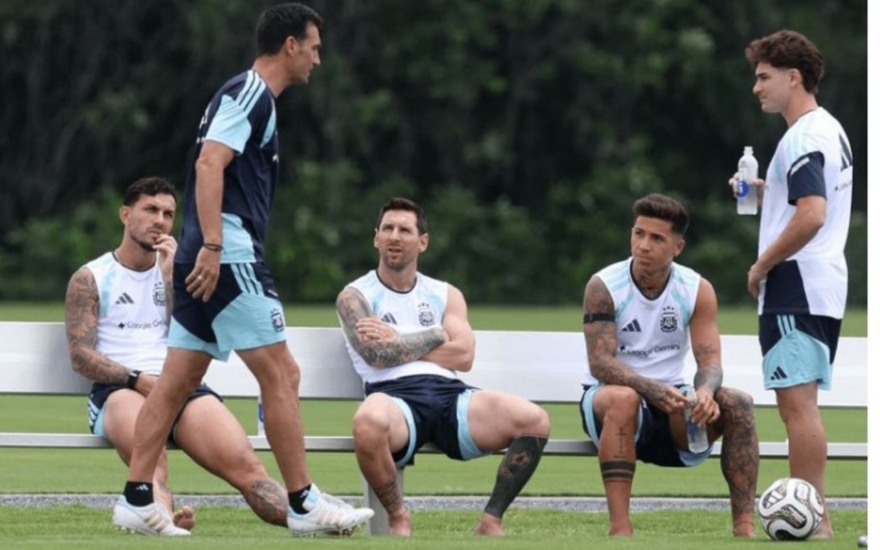 Lionel Messi absen latihan perdana Argentina di New Jersey, Ini alasannya