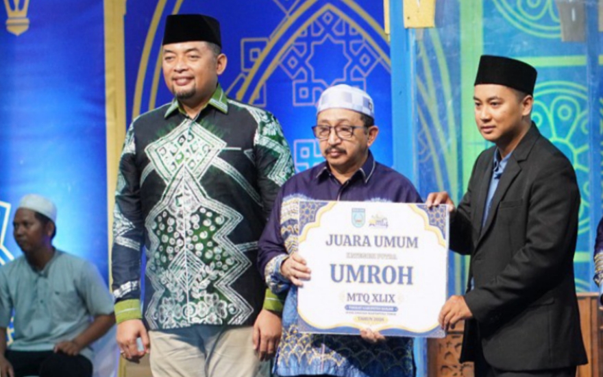 Martapura Timur Juara Umum MTQ XLIX Kabupaten Banjar, Sabet 220 poin dan hadiah Rp 25 juta