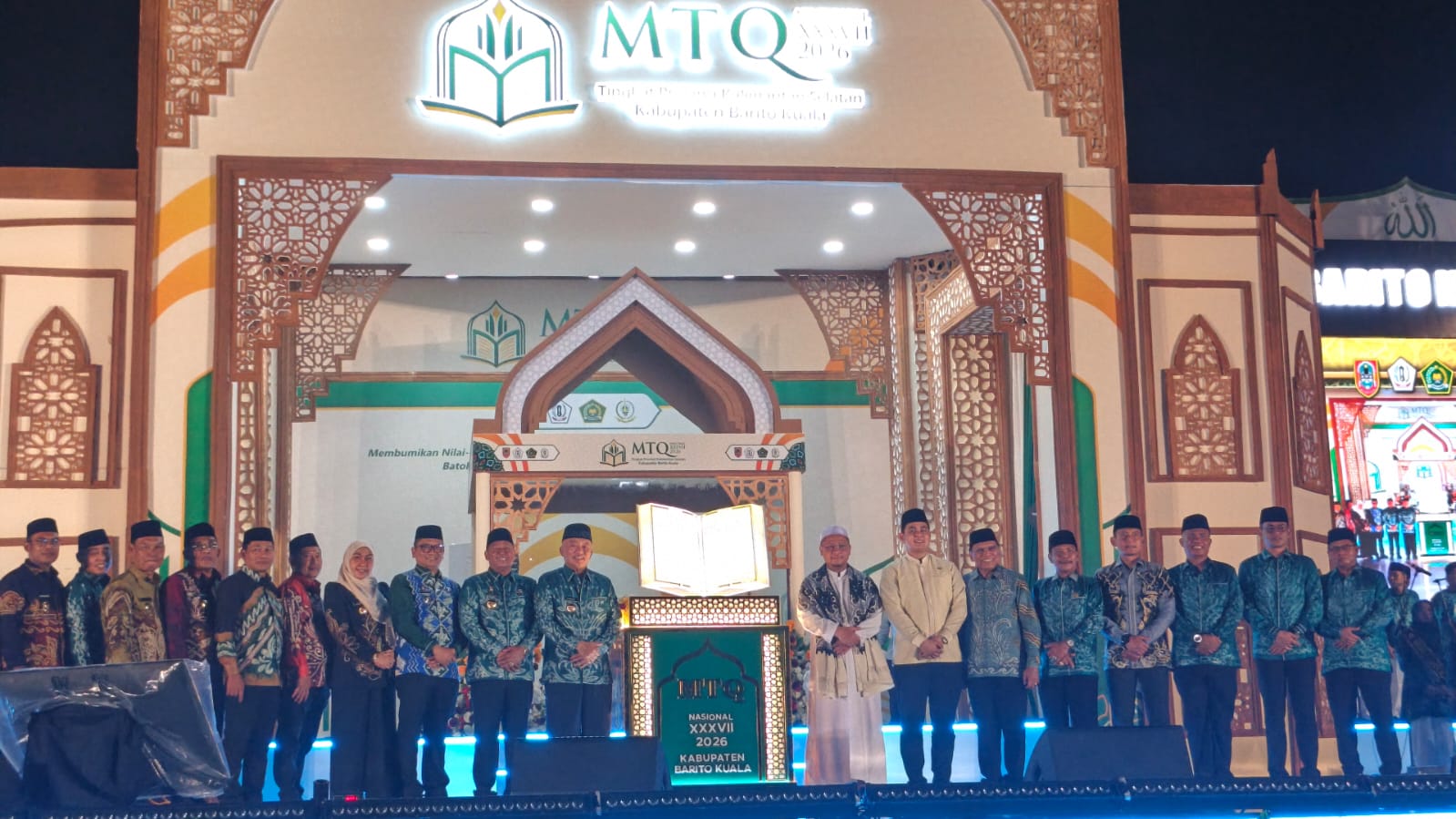 Gubernur Muhidin buka MTQ ke-37 Kalsel, tekankan pentingnya mengamalkan Al-Qur’an