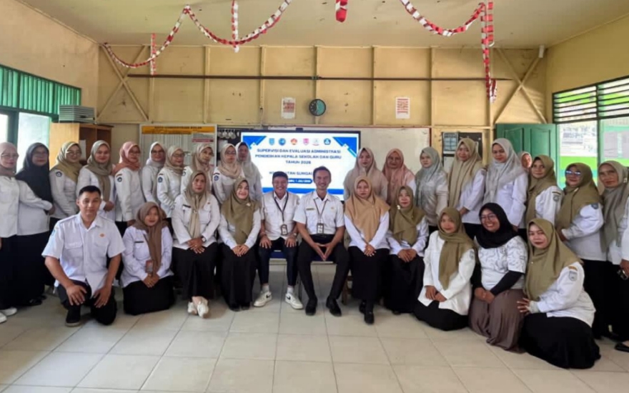 Supervisi Administrasi di SDN Gudang Hirang 3, pastikan tata kelola sesuai standar