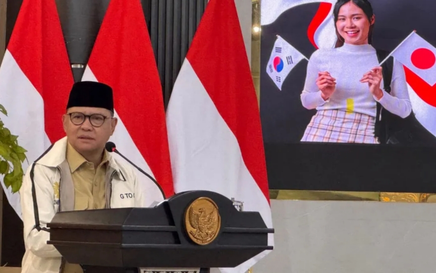 KemenP2M lepas 313 PMI ke Jepang, buka orientasi ke Korea Selatan