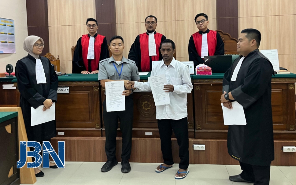Hadirkan wajah hukum yang manusiawi, PN Marabahan sukses damaikan pihak berkonflik