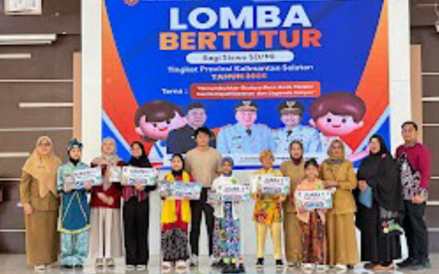 Nur Shofa Fadhila siswi SDN 2 Rampa Kotabaru juara lomba bertutur Kalsel