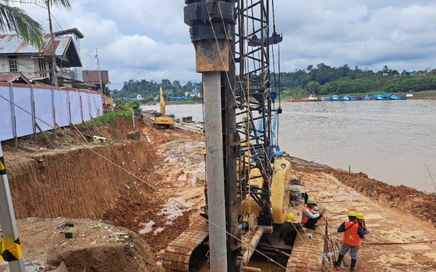 Wujudkan ikon baru, pembangunan Water Front City Barito Utara berjalan bertahap