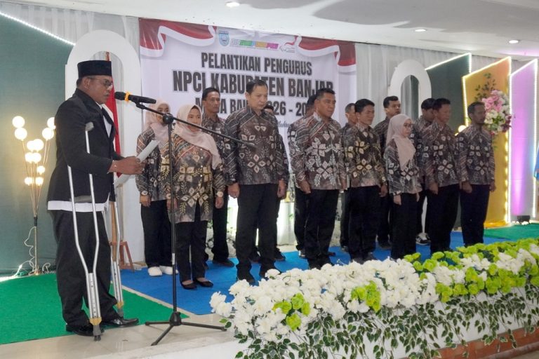 Suratmin pimpin NPCI Kabupaten Banjar periode 2026–2031, resmi dilantik