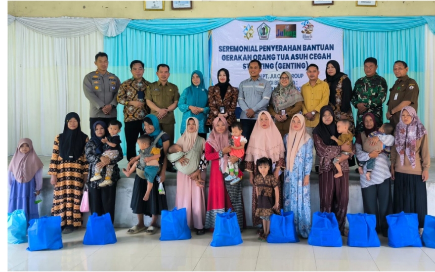 Dukung penurunan stunting, Julong Group salurkan bantuan gizi selama tiga bulan