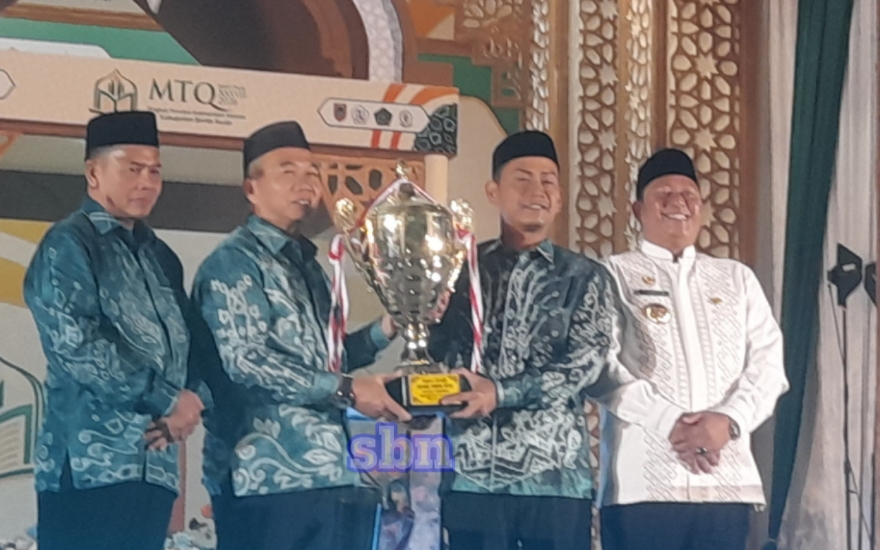 Gelar juara umum MTQN XXXVII Kalsel kembali ke Banjarmasin setelah tiga tahun