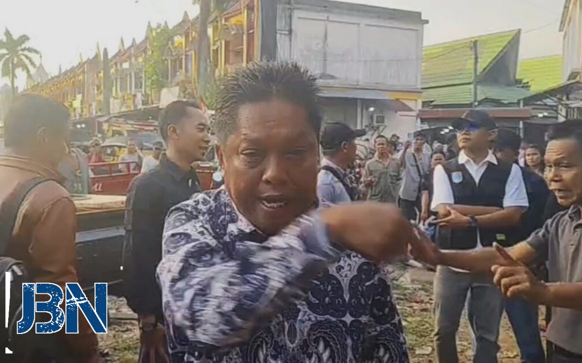 Penertiban PPS Martapura 'memanas', pedagang protes janji pemerintah tak terealisasi