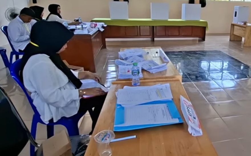 62 calon Pambakal bertanding di 39 desa Tapin, pemilihan berjalan aman dan damai