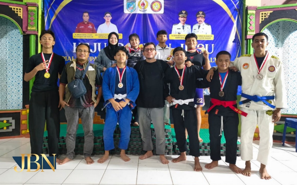 Debut luar biasa! SixStar Fighting Camp langsung borong tiga medali di Kejuaraan Ju-Jitsu Piala Bupati Banjar