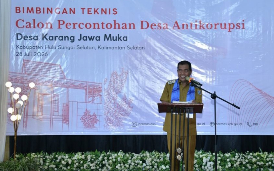 Karang Jawa Muka jadi calon desa percontohan antikorupsi pertama di Kalsel, KPK RI turun langsung beri pendampingan